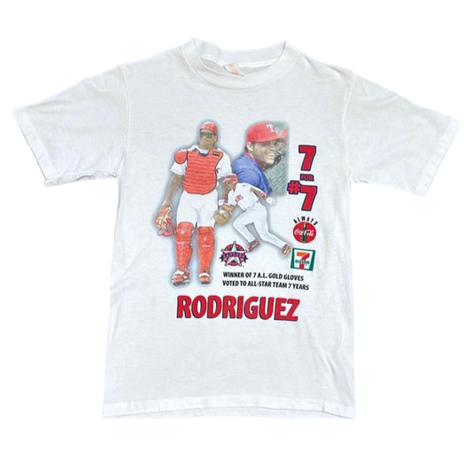 Ivan Rodriguez Texas Rangers 7-11 / Coca-Cola