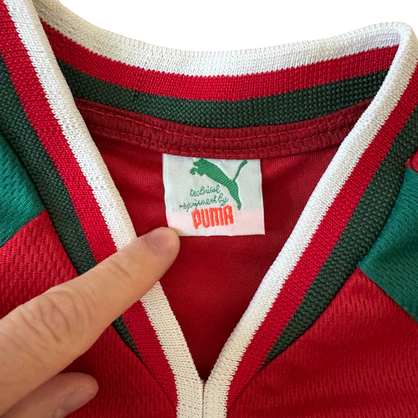 90s Team Morocco Puma Soccer Jersey