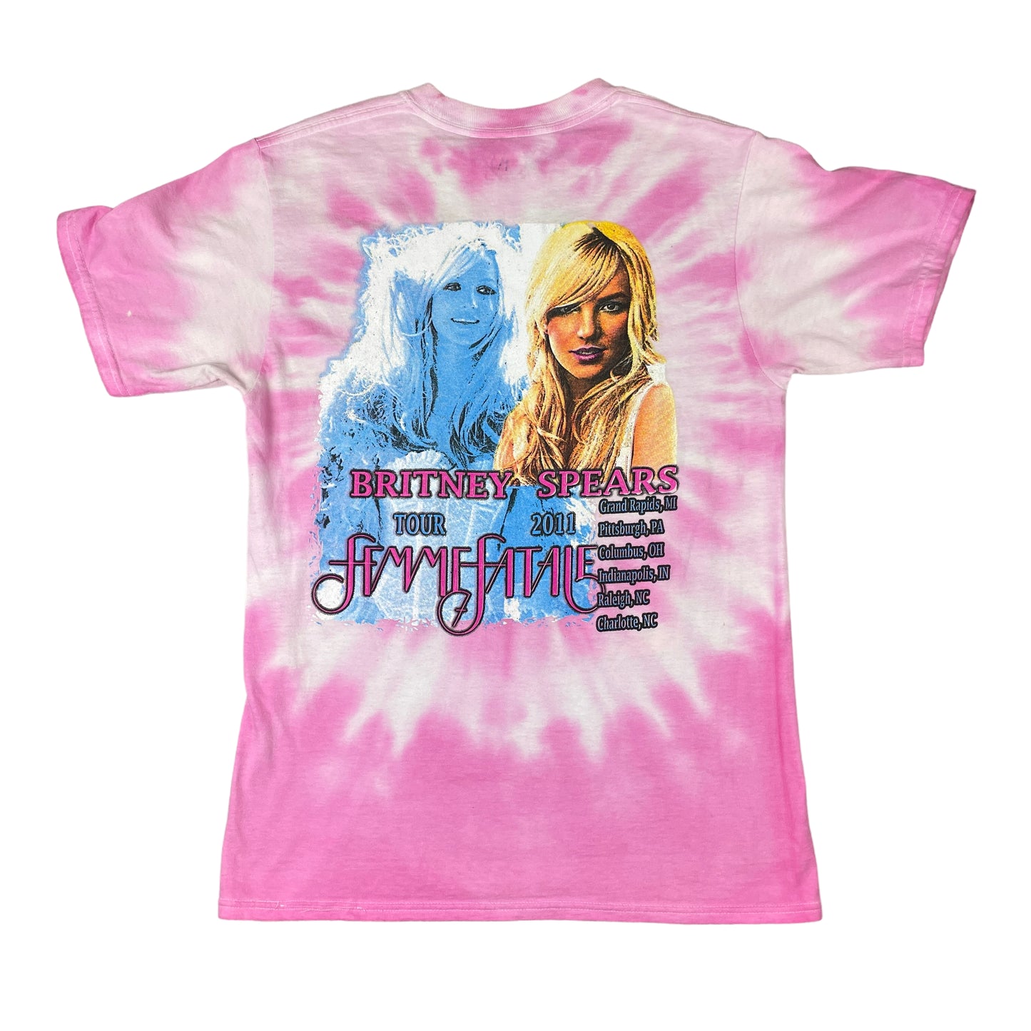 Britney Spears Femme Fatale Tour Bootleg Tee (2011)