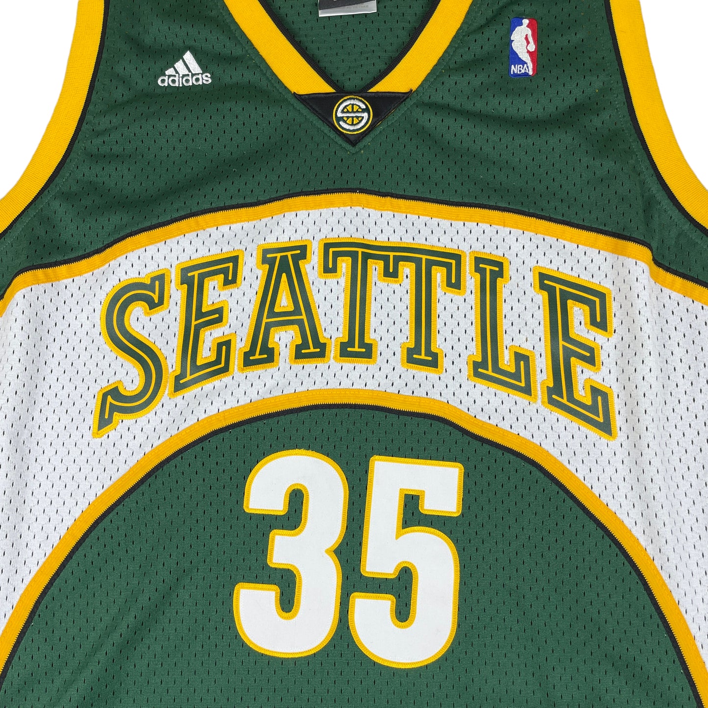 Kevin Durant Seattle Sonics Adidas Authentics Jersey