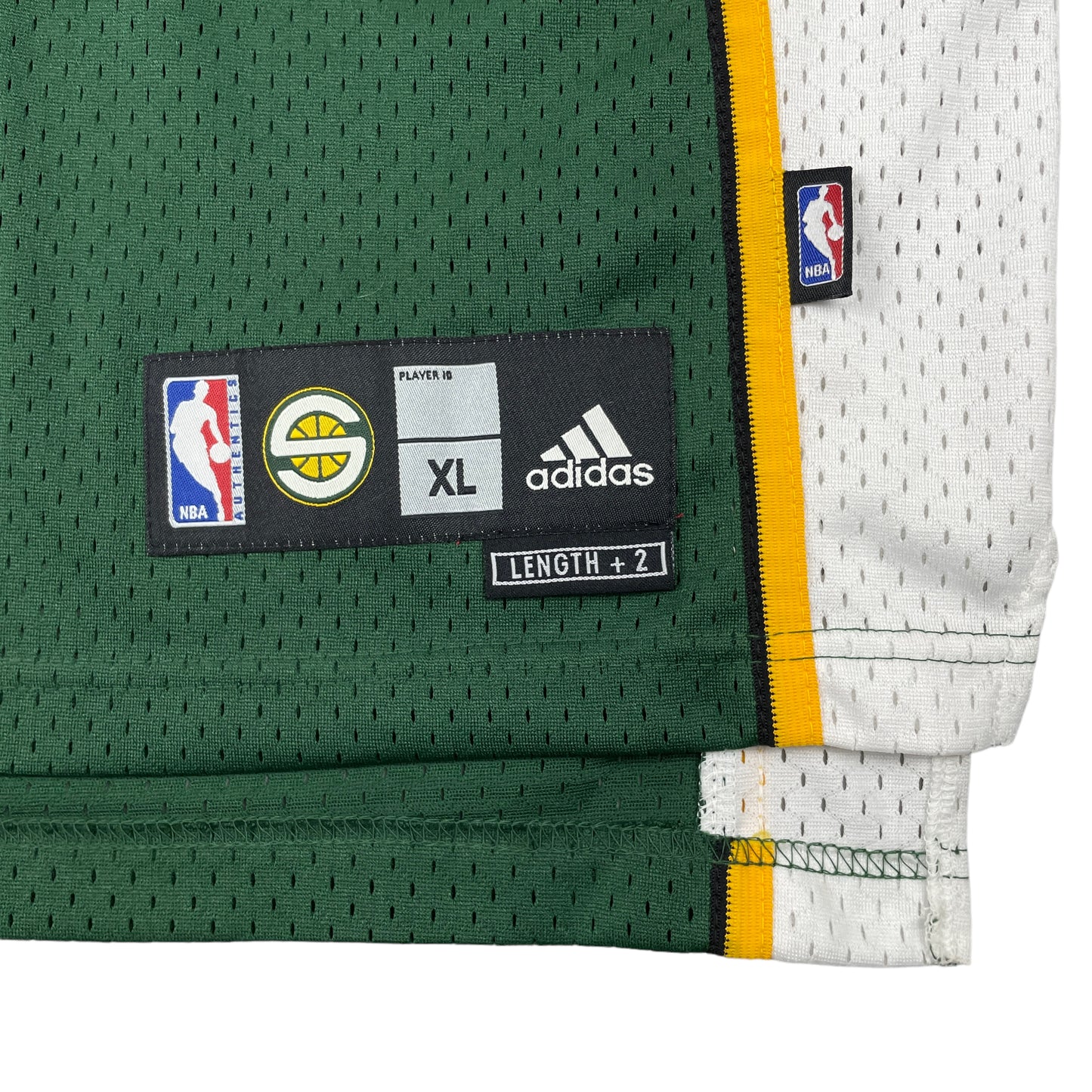 Kevin Durant Seattle Sonics Adidas Authentics Jersey