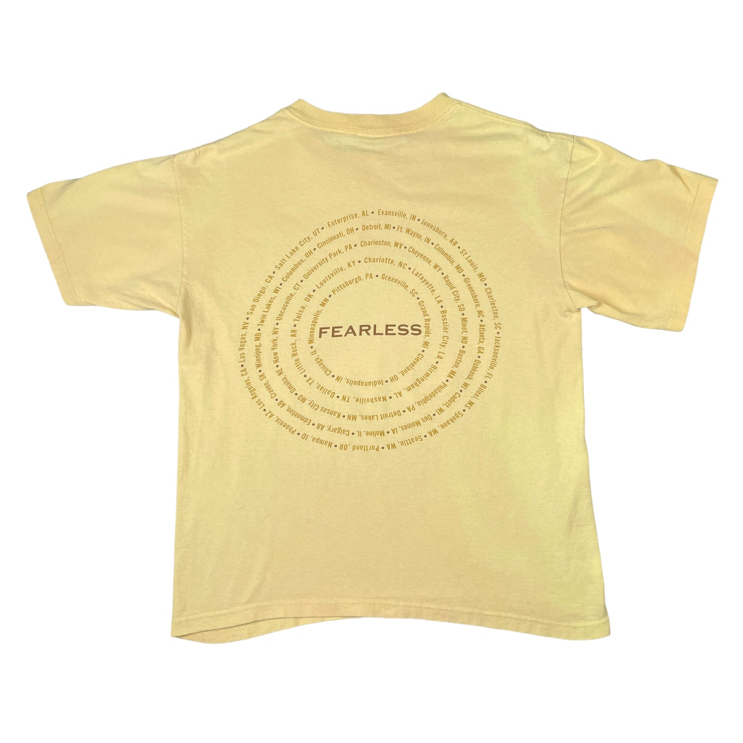 Taylor Swift 2009 Fearless Tour Official Tee (Head Turned)