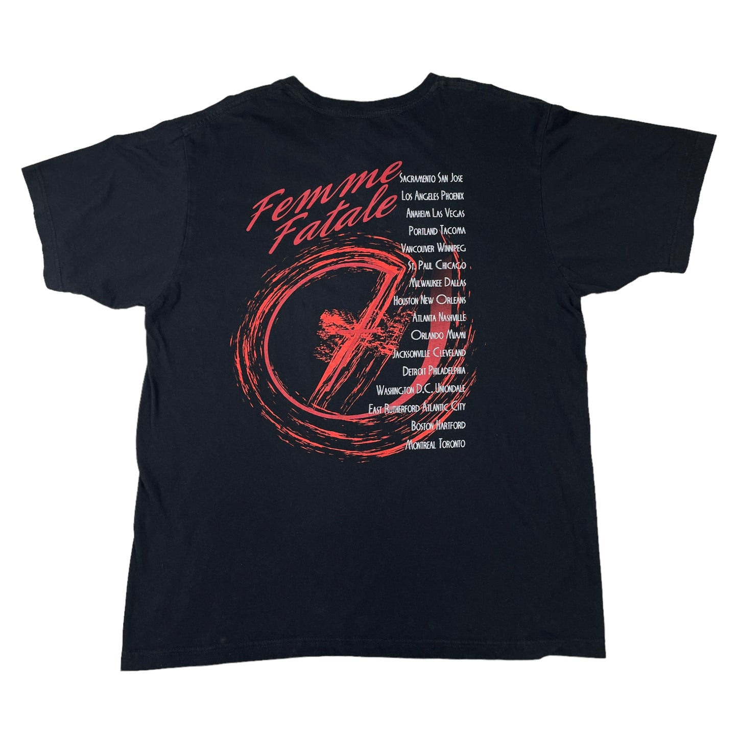 Britney Spears Femme Fatale Tour Tee (2011)