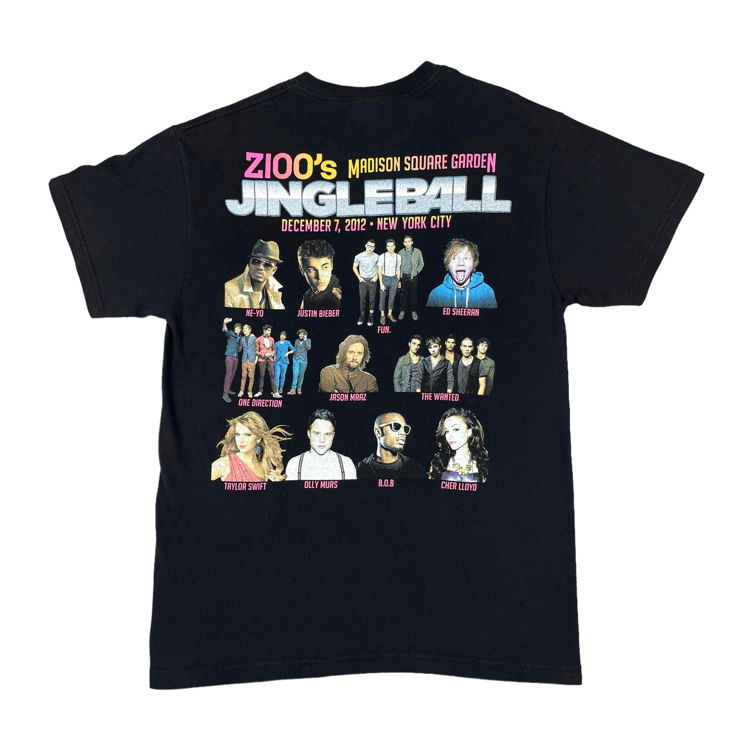 Z100's Jingle Ball 2012 Bootleg Tee (Swift, Bieber, One Direction)