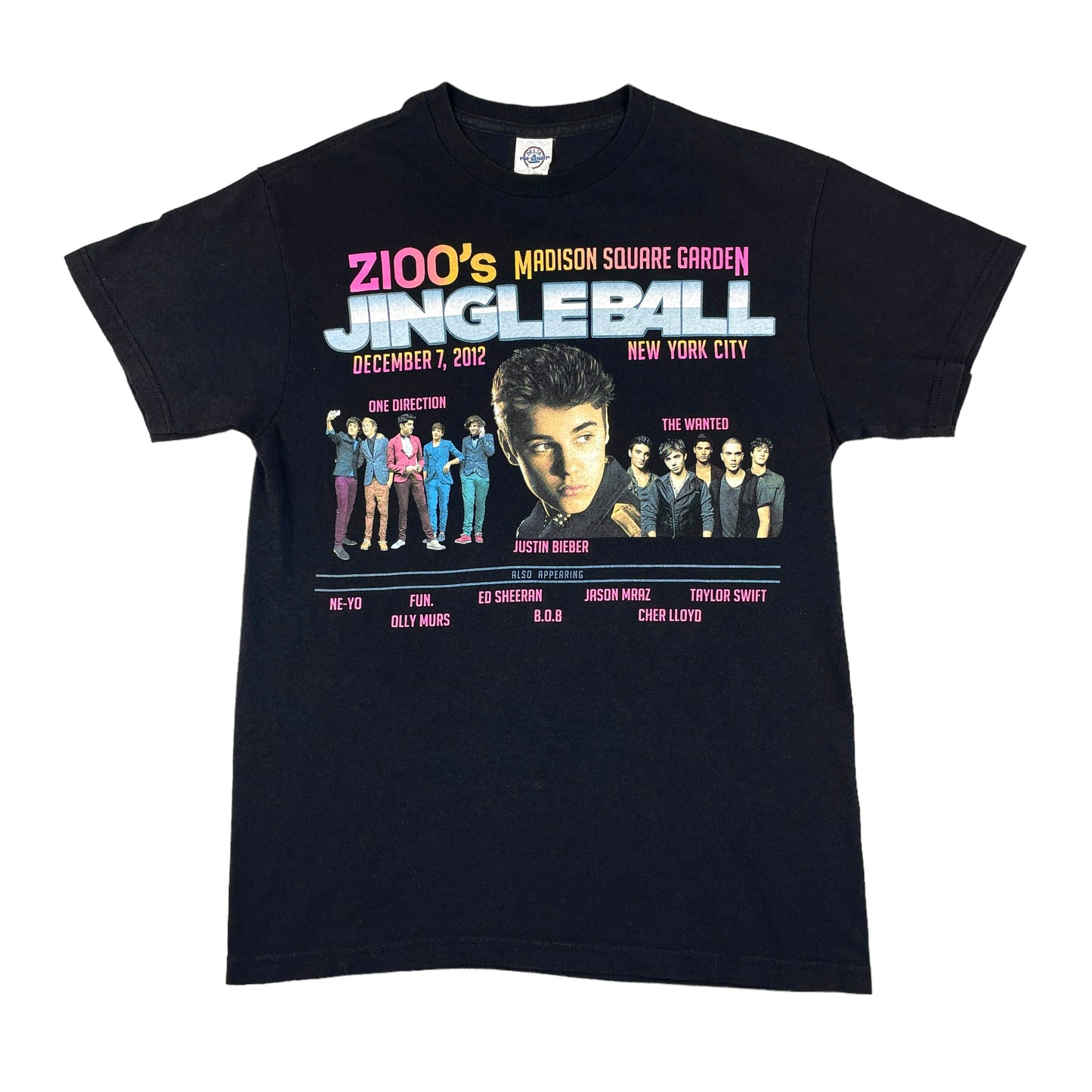 Z100's Jingle Ball 2012 Bootleg Tee (Swift, Bieber, One Direction)