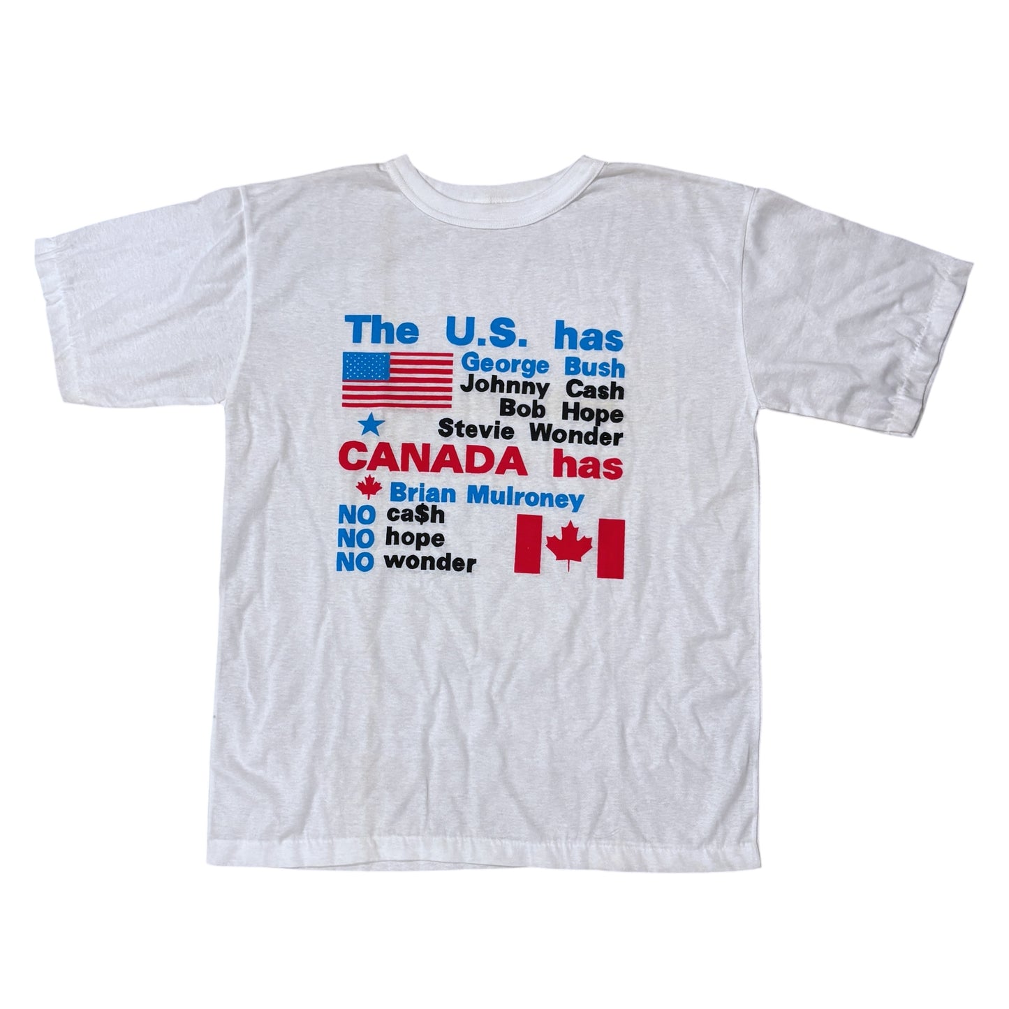 "No Cash, No Hope, No Wonder" Canadian Politics Tee