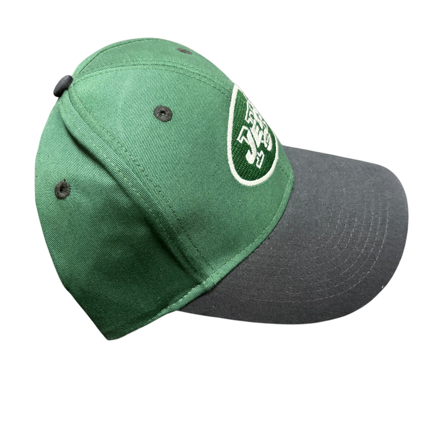 Y2K New York Jets Green/Black Strapback Hat