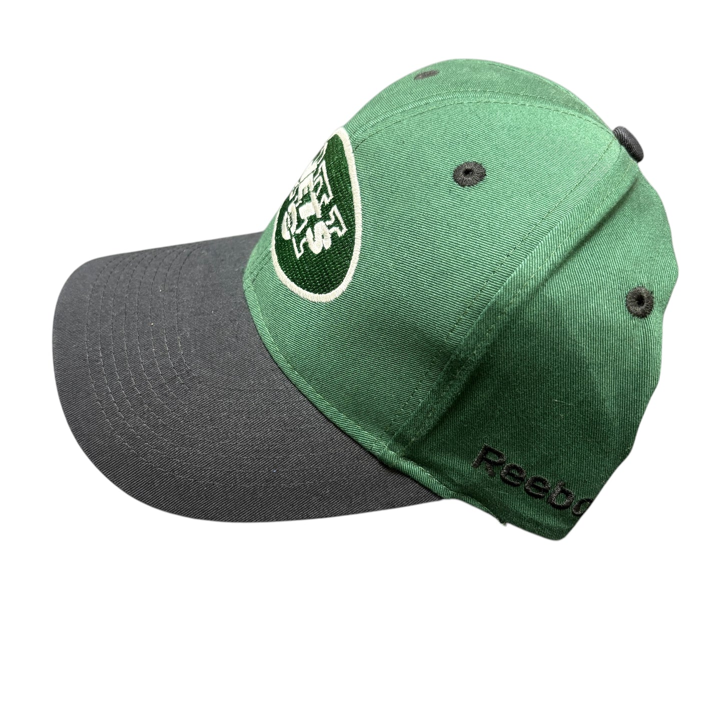 Y2K New York Jets Green/Black Strapback Hat