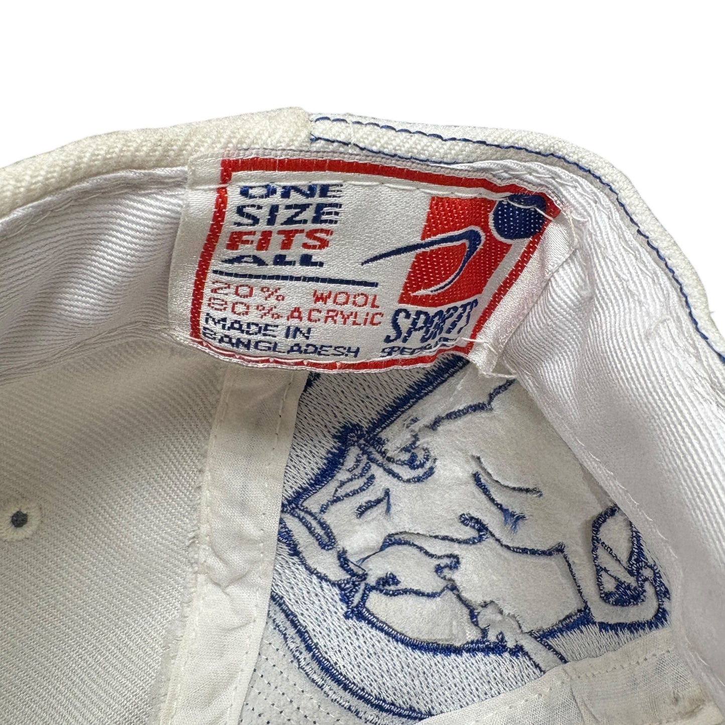 90s Denver Broncos "Laser Line" Sports Specialties Snapback Hat