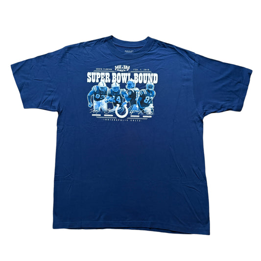 00s Indianapolis Colts "Super Bowl Bound" SB XLIV Player Tee