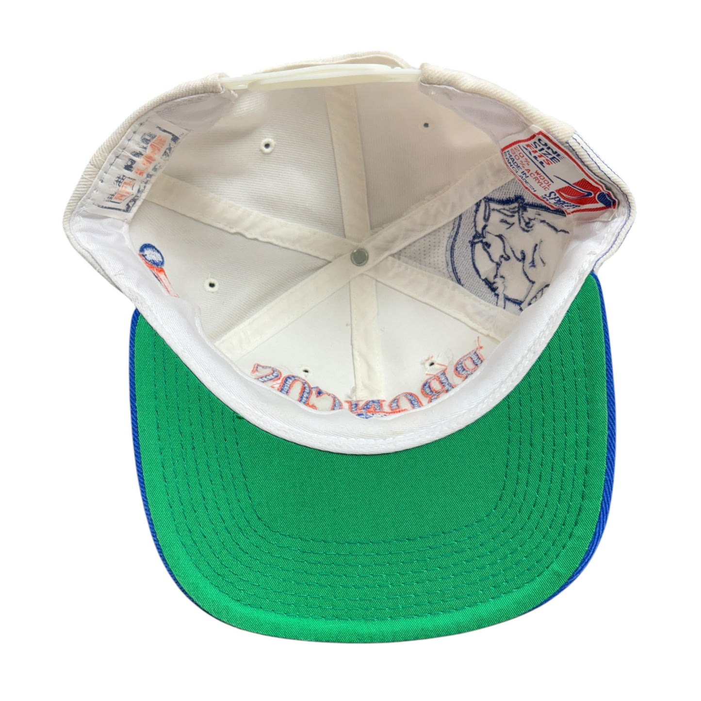 90s Denver Broncos "Laser Line" Sports Specialties Snapback Hat