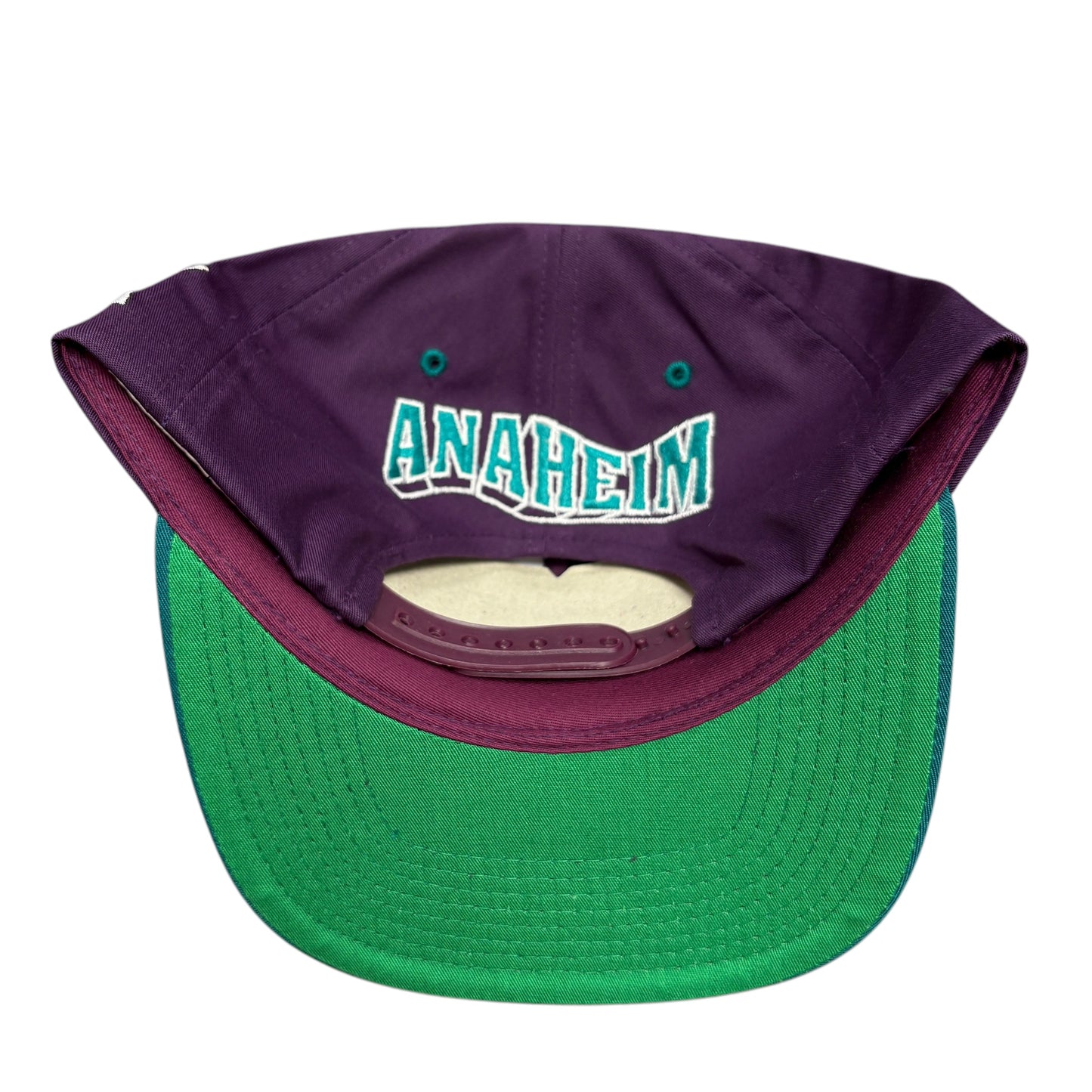 90s Anaheim Mighty Ducks Wave Snapback (NWT)