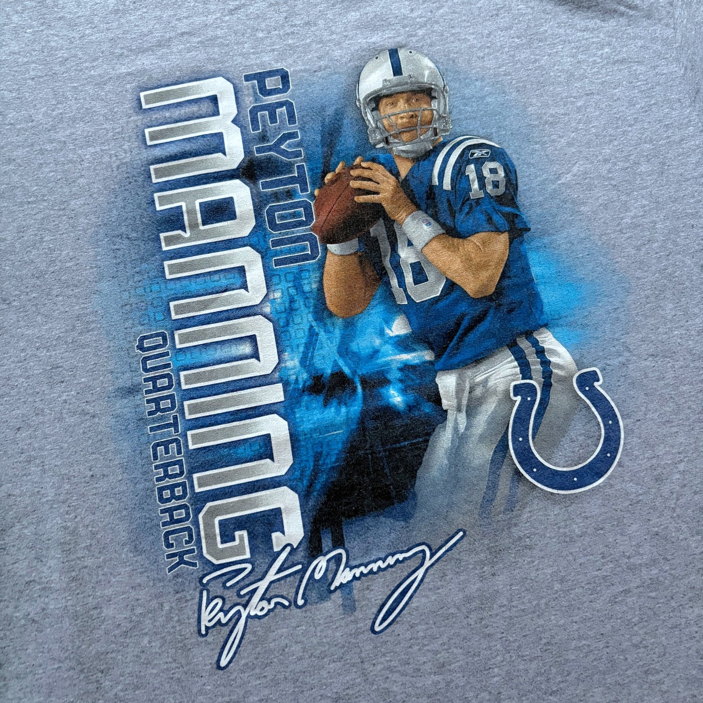 00s Peyton Manning Indianapolis Colts Signature Tee
