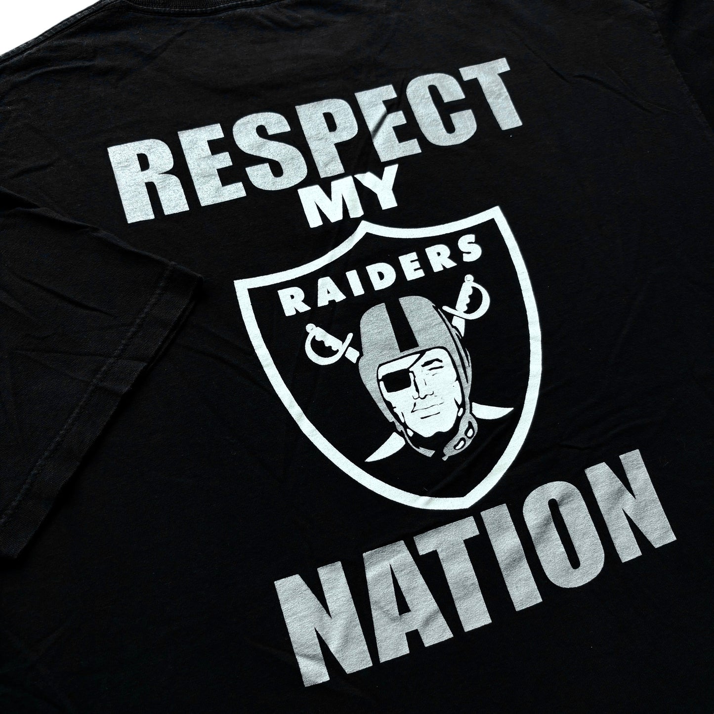 00s Oakland Raiders "Silver & Black Pride" Tee