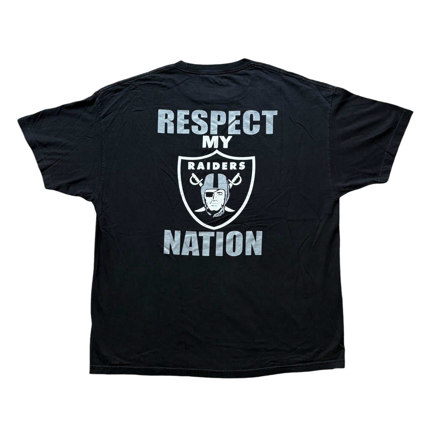 00s Oakland Raiders "Silver & Black Pride" Tee