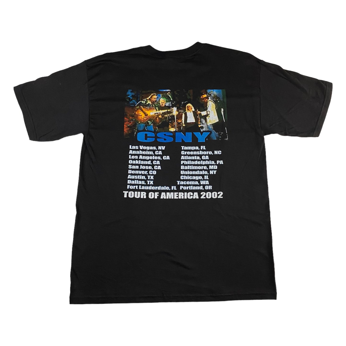 CSNY 2002 Bootleg Tour Tee