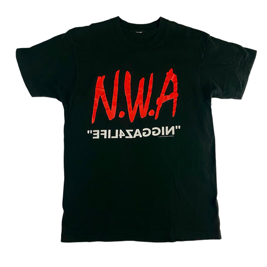 N.W.A. "Nigg*z4Life" Promo Tee