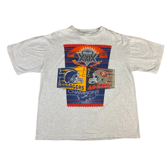 Super Bowl XXIX Chargers v. 49ers Tee
