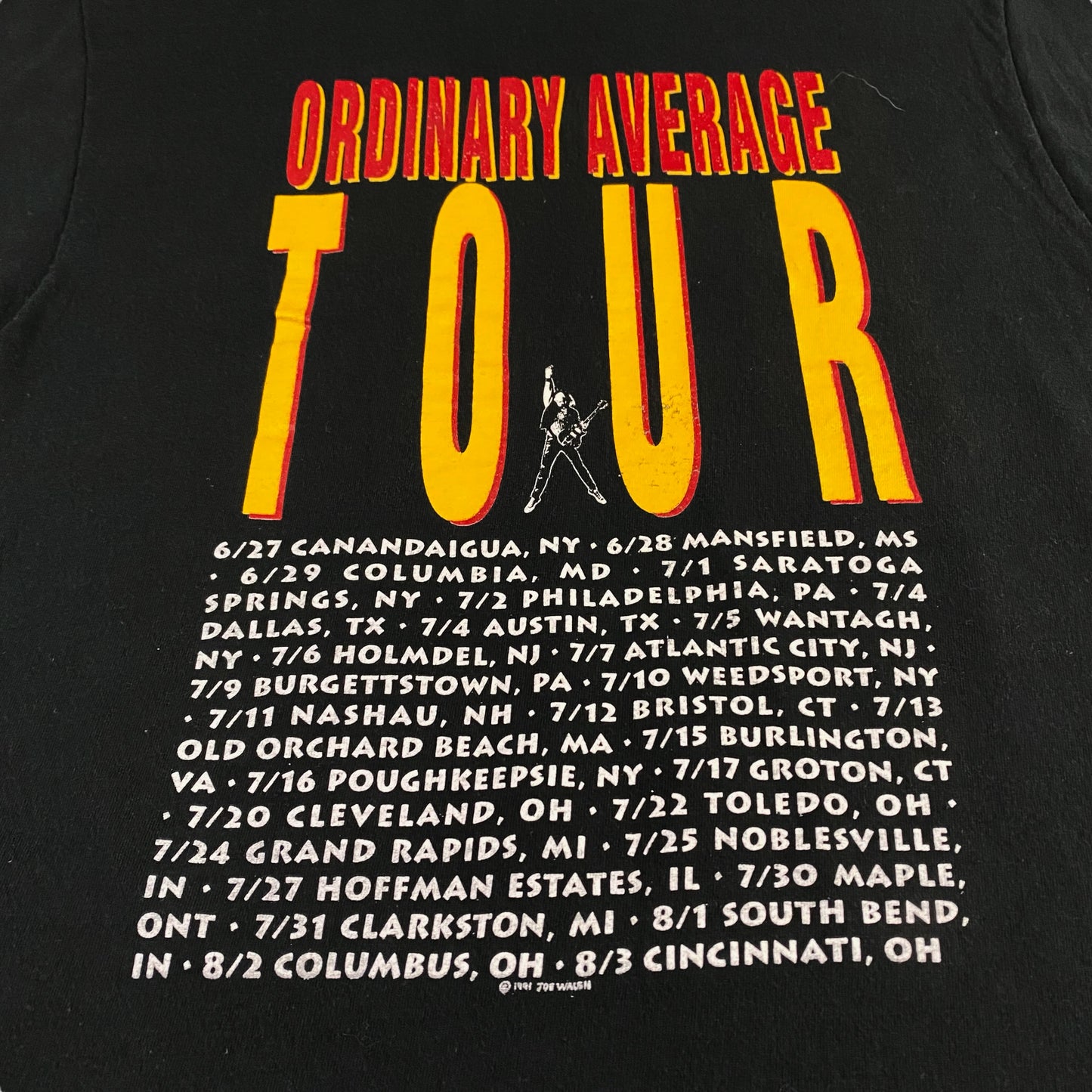 Joe Walsh 1991 Tour Tee