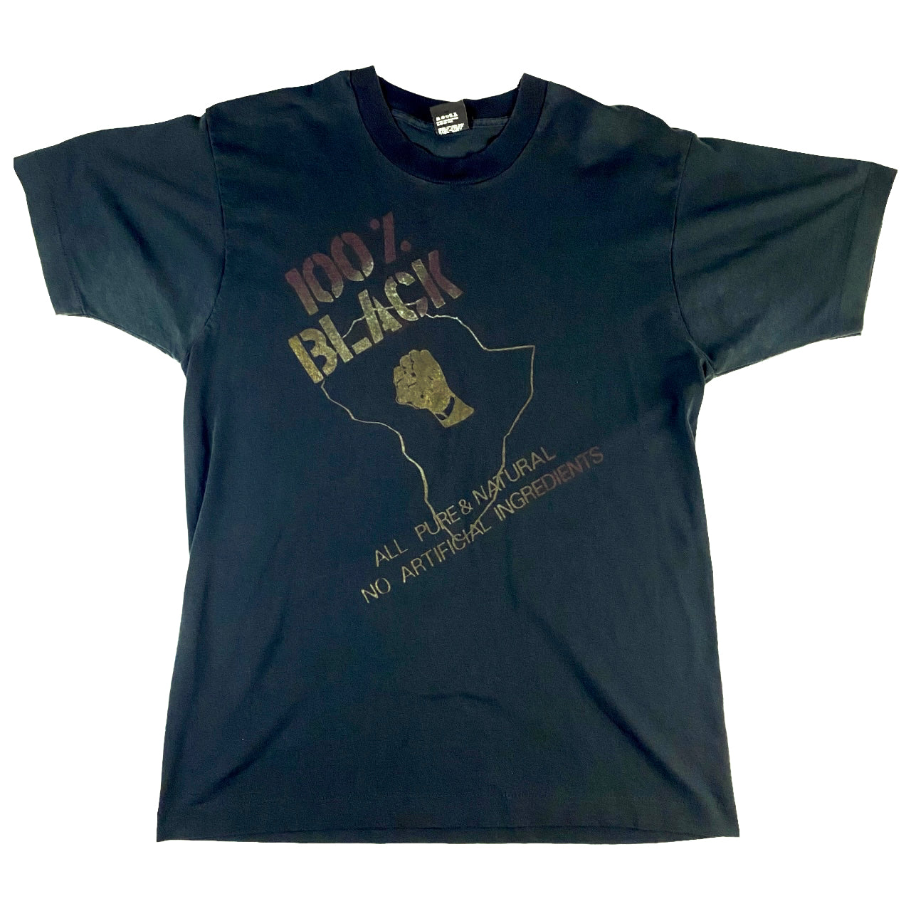100% Black Tee