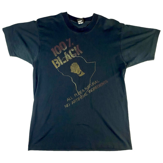 100% Black Tee