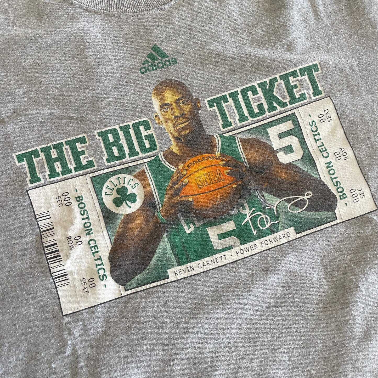 Kevin Garnett "Big Ticket" Celtics Tee