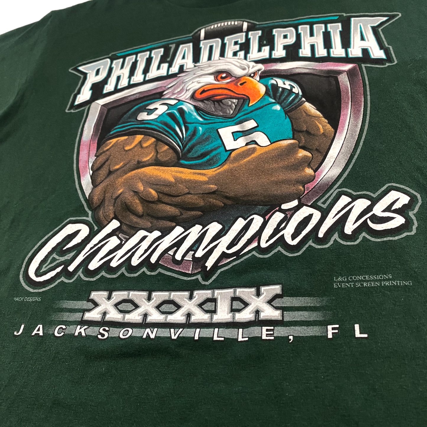 Super Bowl XXXIX Philadelphia Champions "McNabb Bird"