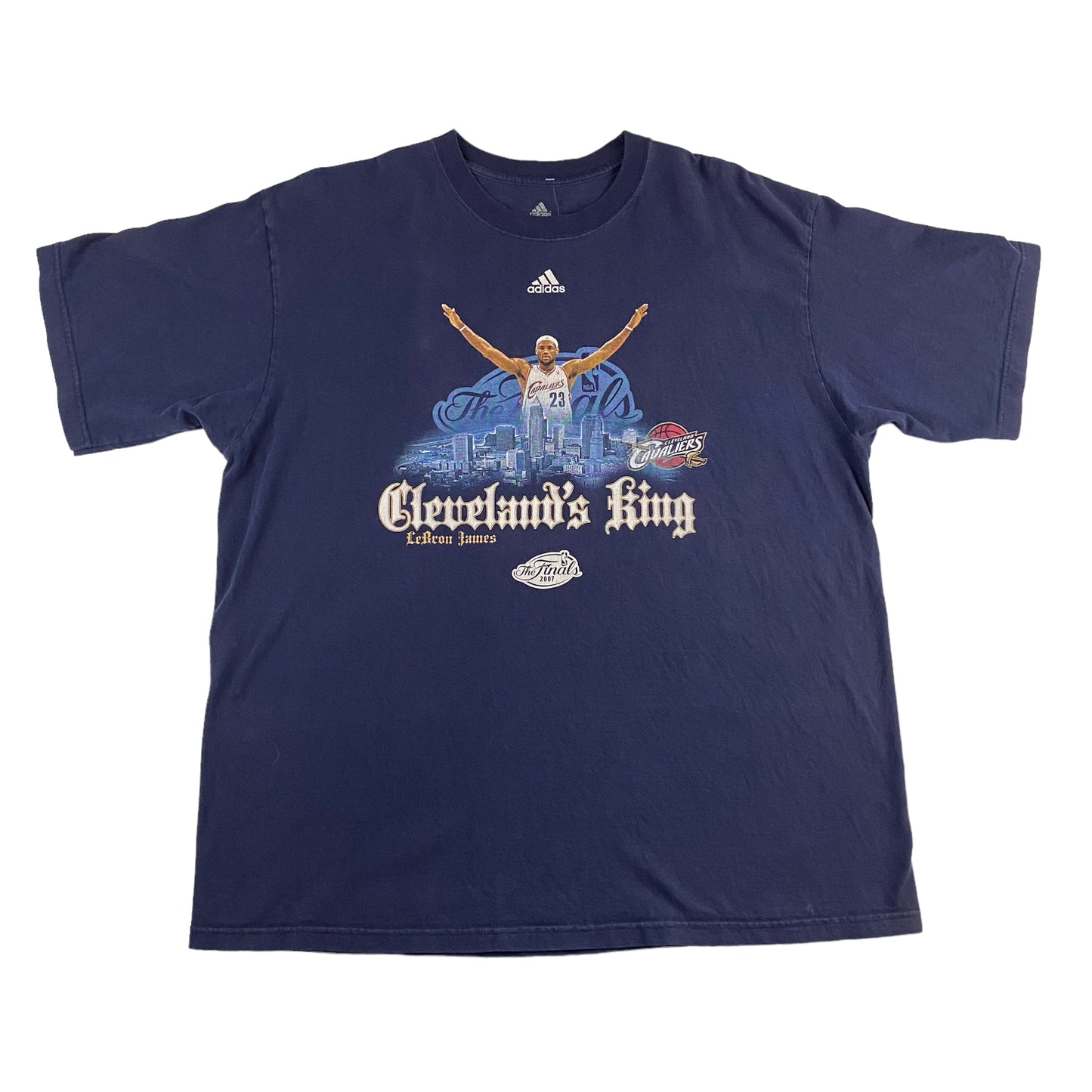 2007 NBA Finals LeBron James "Cleveland's King" Tee
