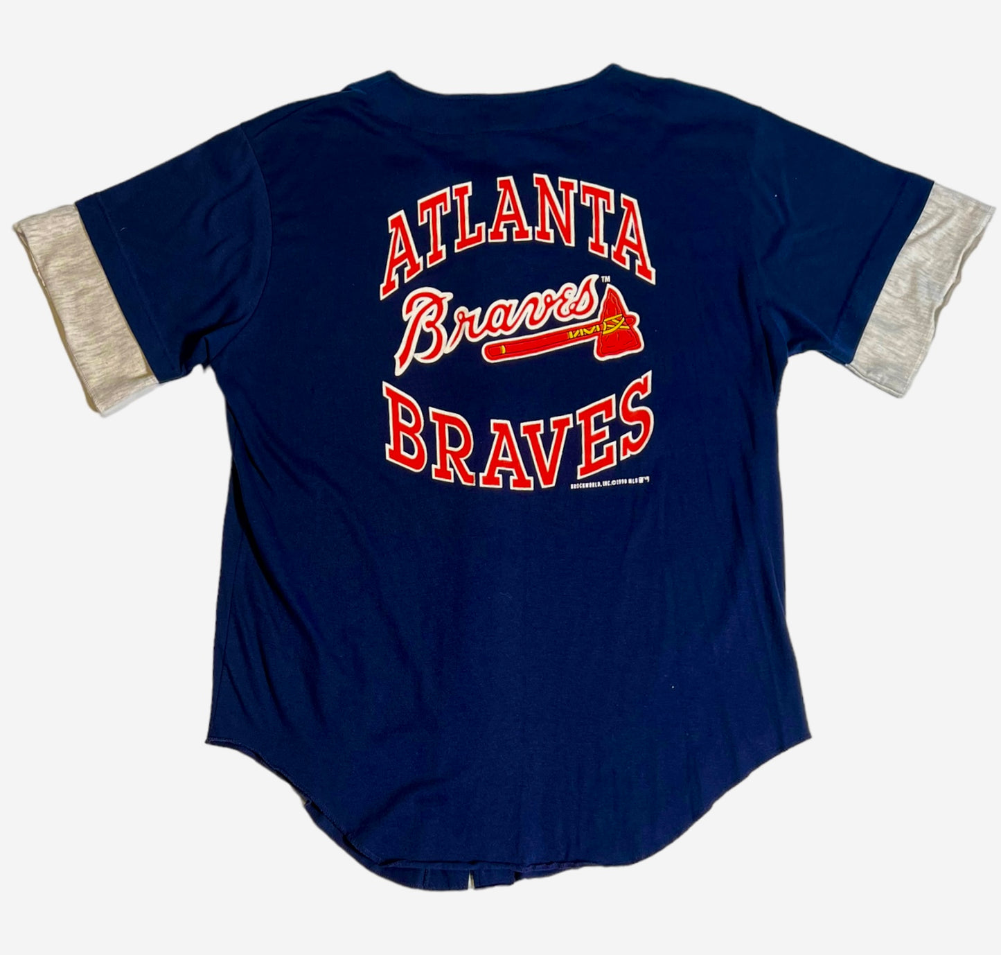 90s Atlanta Braves Cotton Jersey