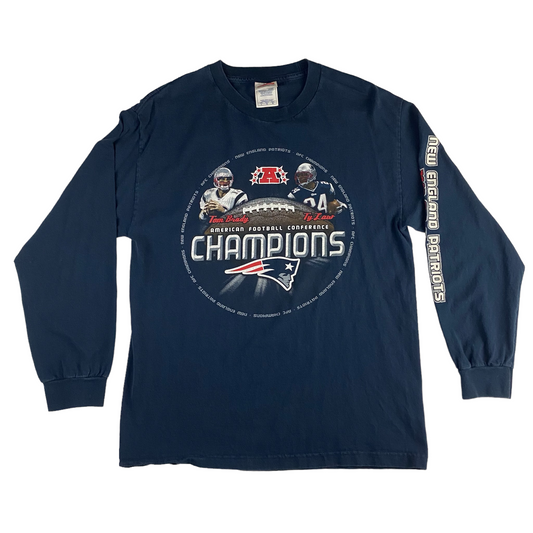 Brady/Law 2003 AFC Champions Longsleeve Tee
