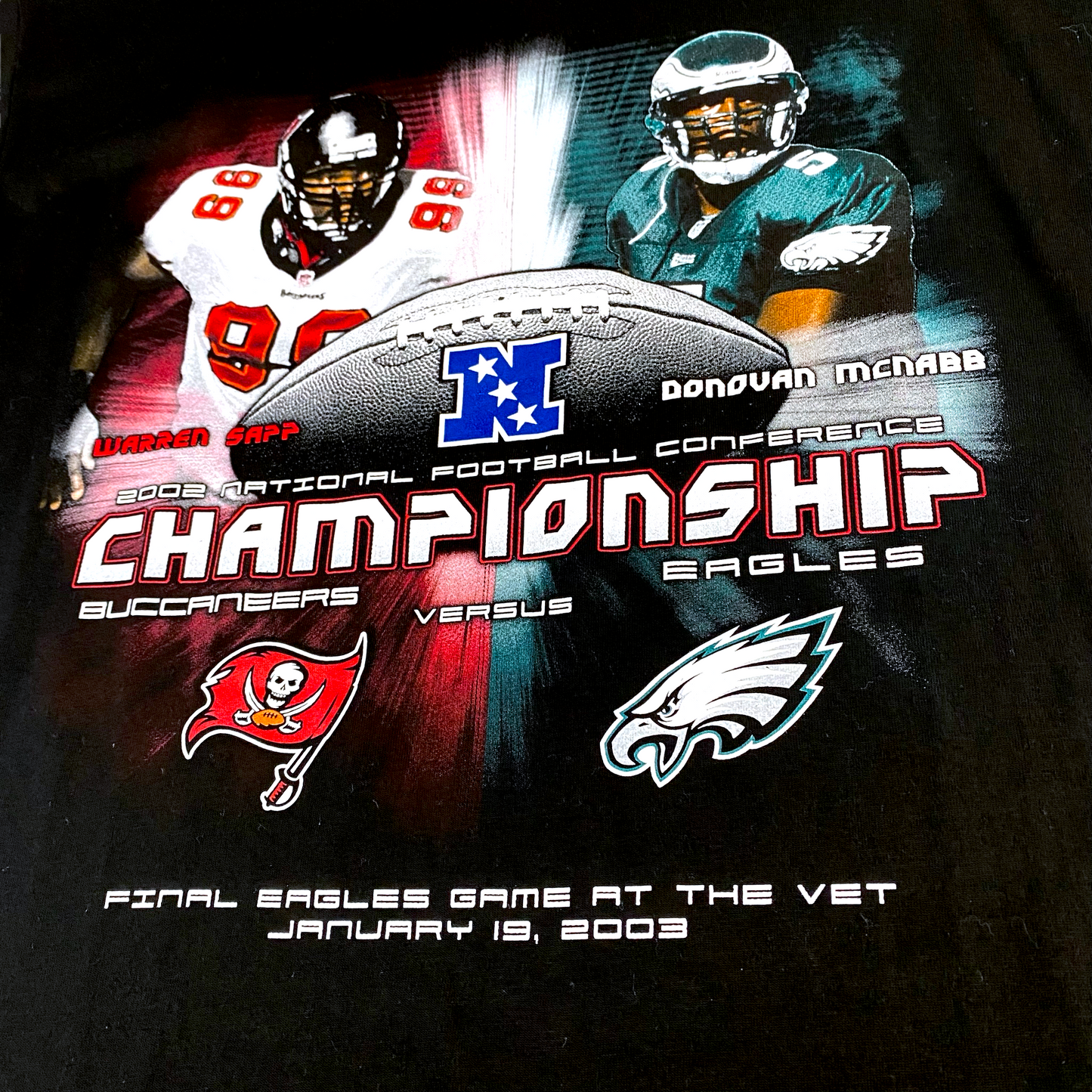 McNabb/Sapp 2002 NFC Championship Tee