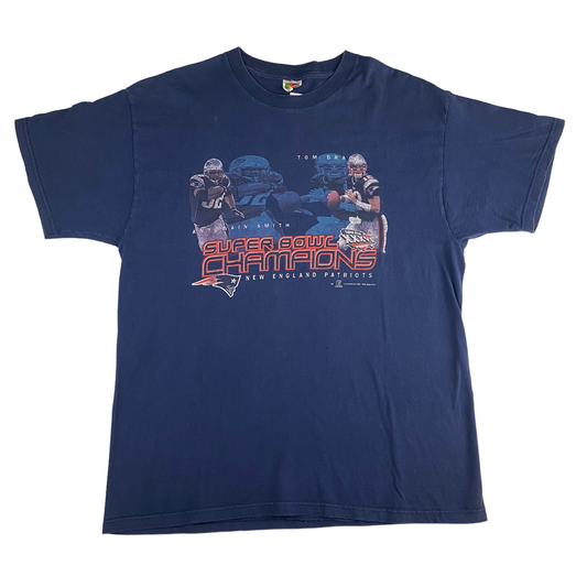 Brady/Smith Super Bowl XXXVI Tee