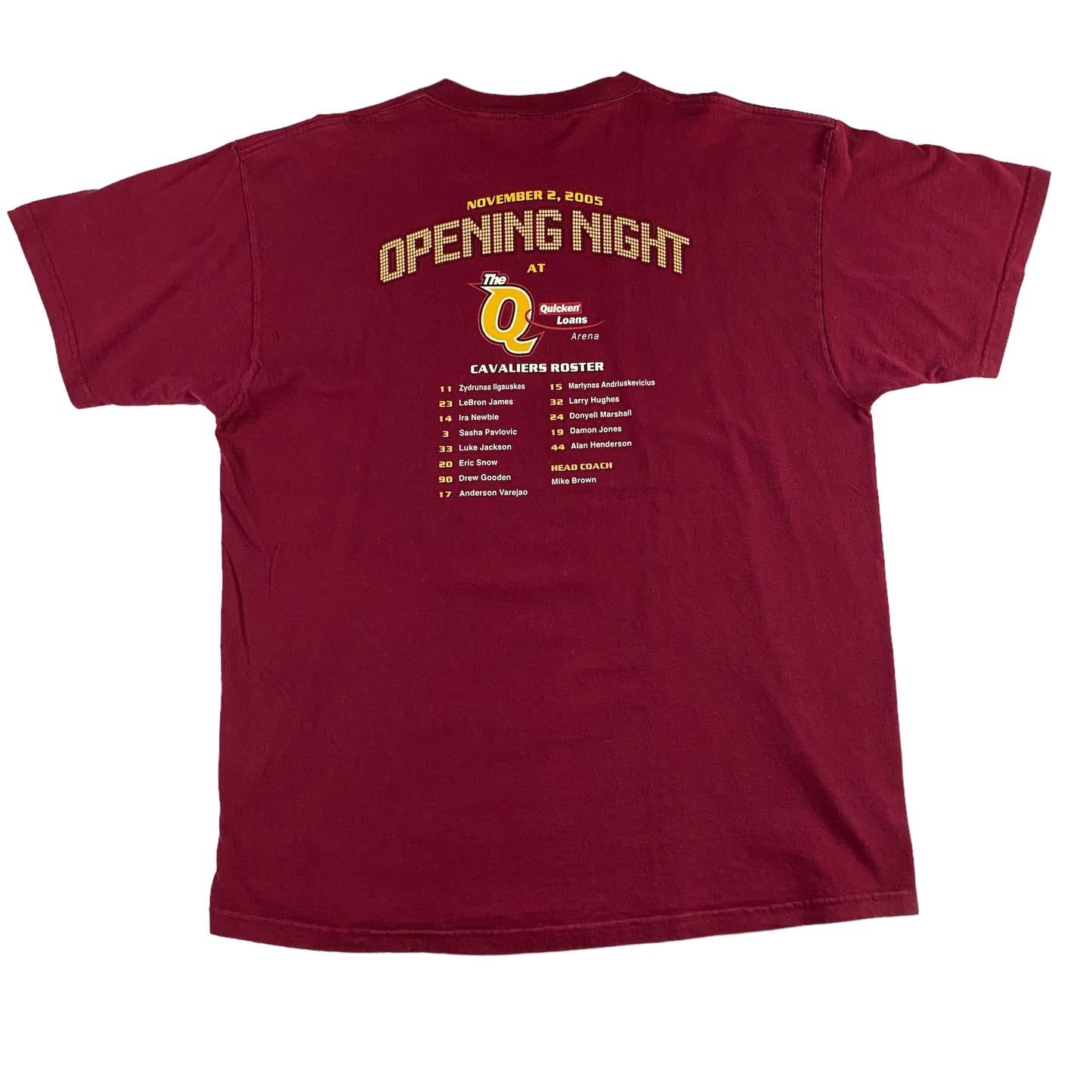 Cleveland Cavs Opening Night 2005 Tee