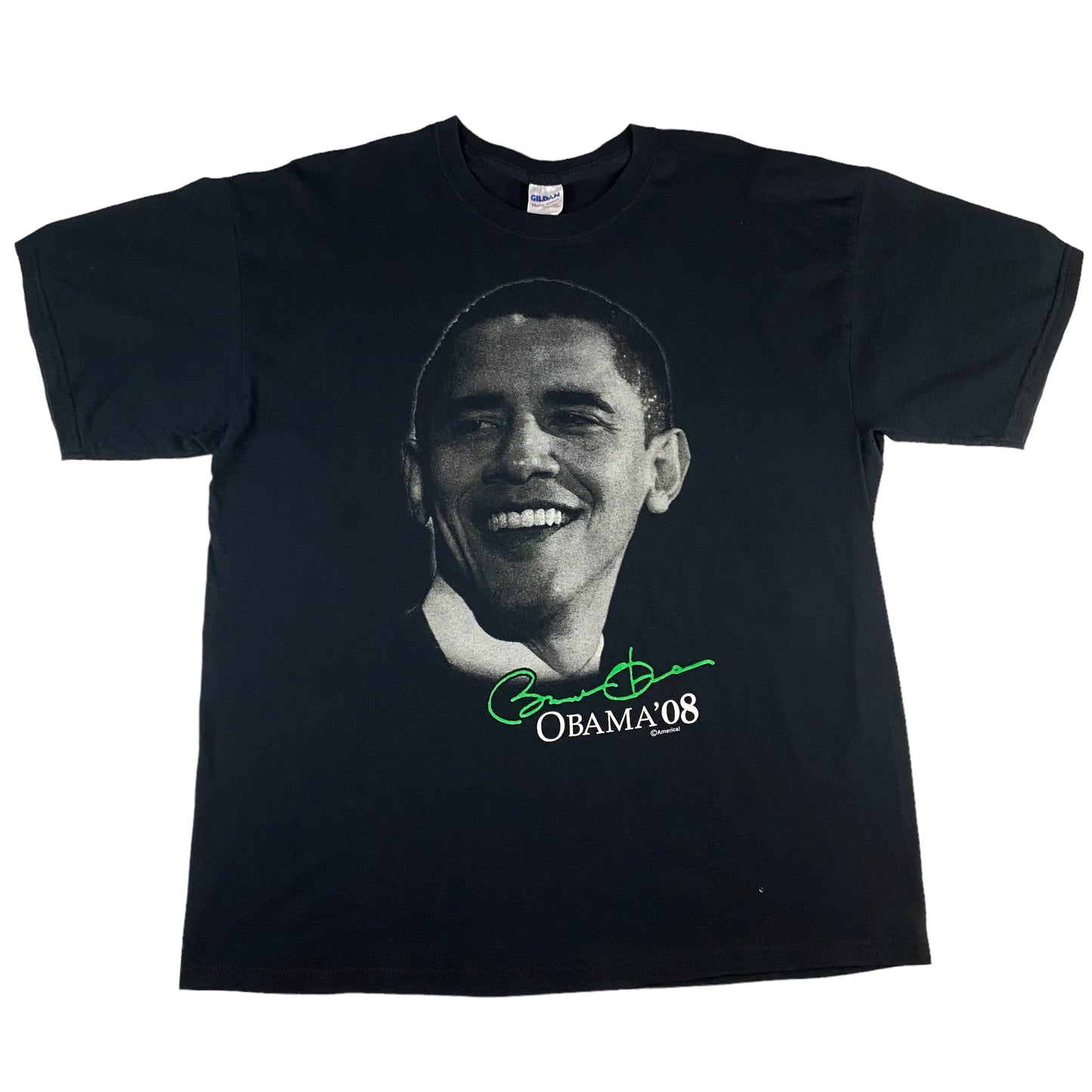 Obama Big Head Signature Tee