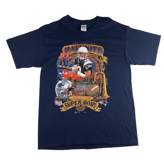 Tom Brady Super Bowl XXXVI NOLA Tee