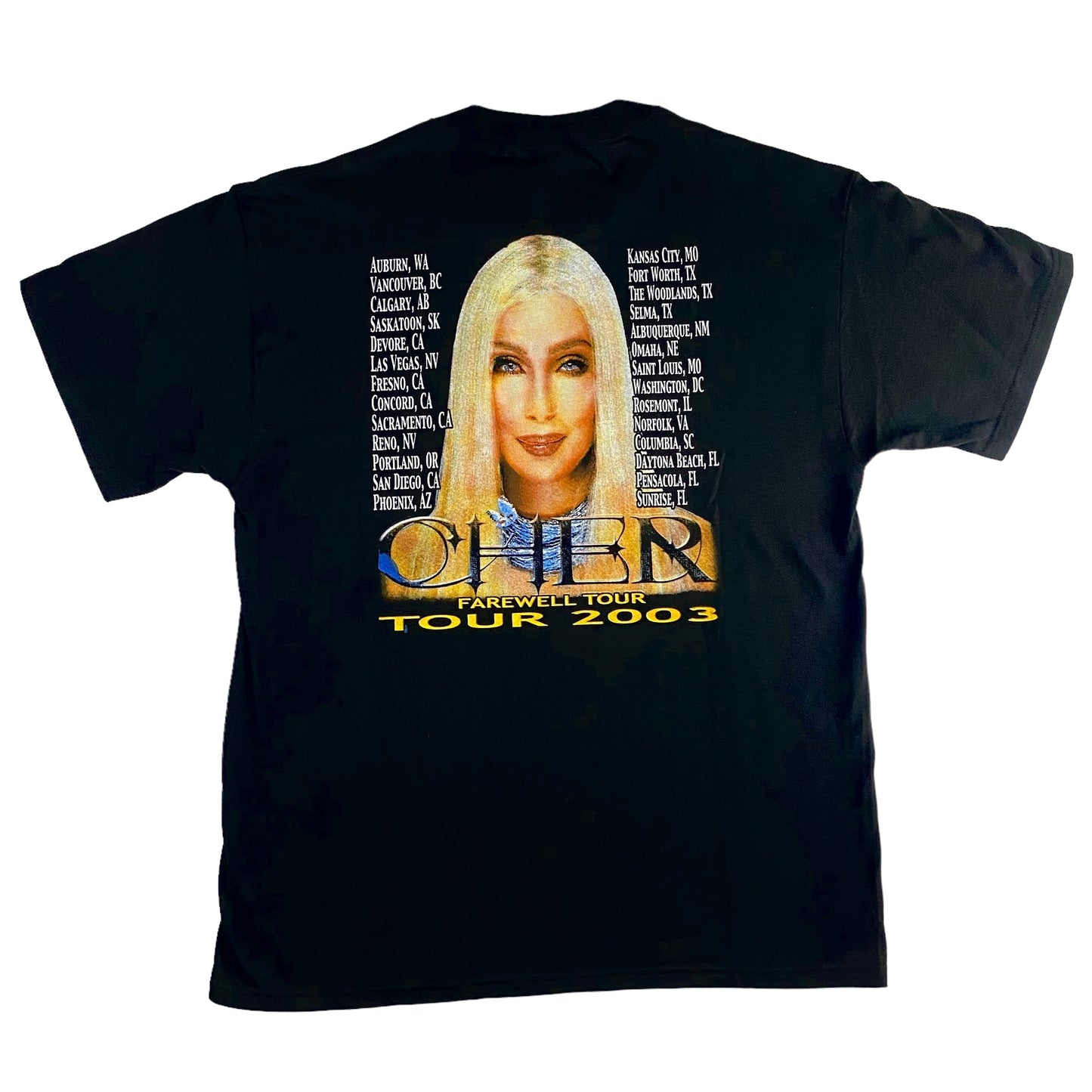 Cher Farewell Tour 2003 Bootleg Tee