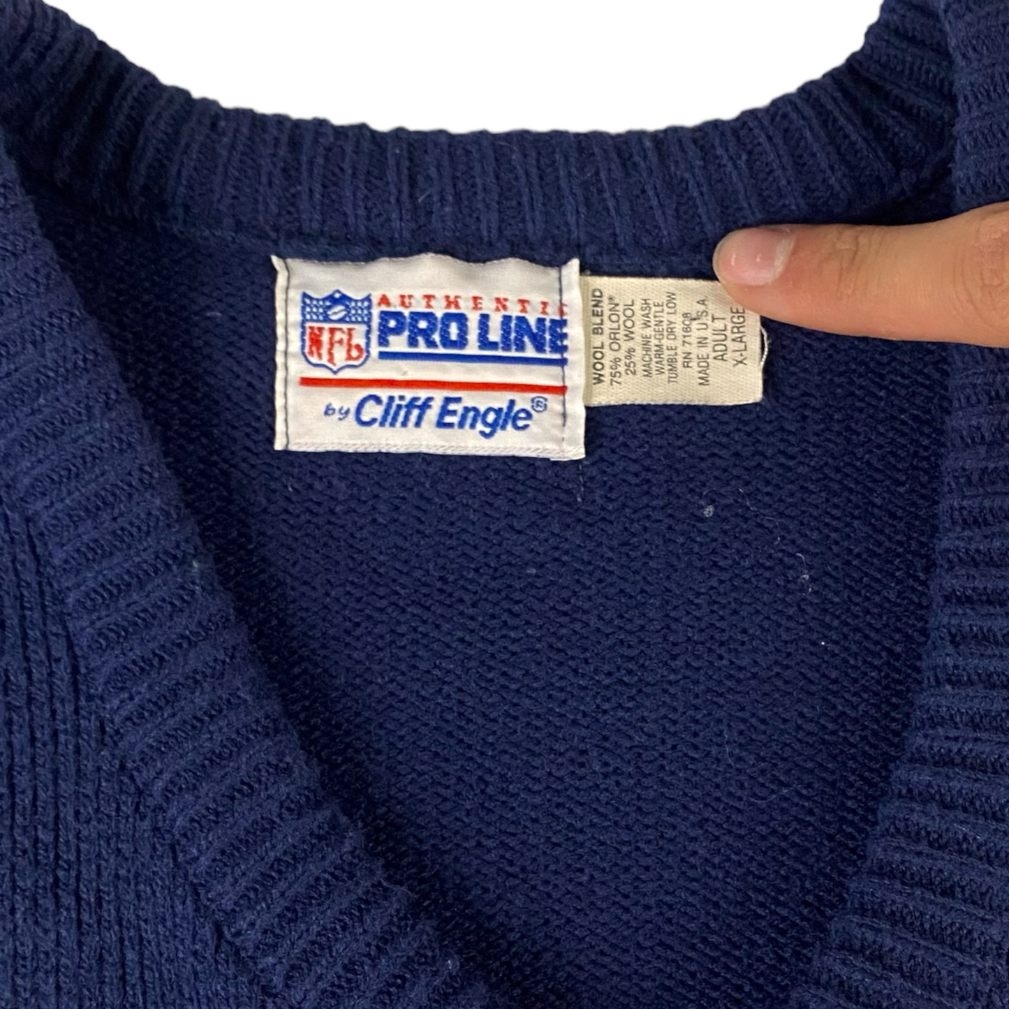 80s New York Giants Sweater