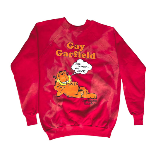 Gay Garfield - Red Crewneck