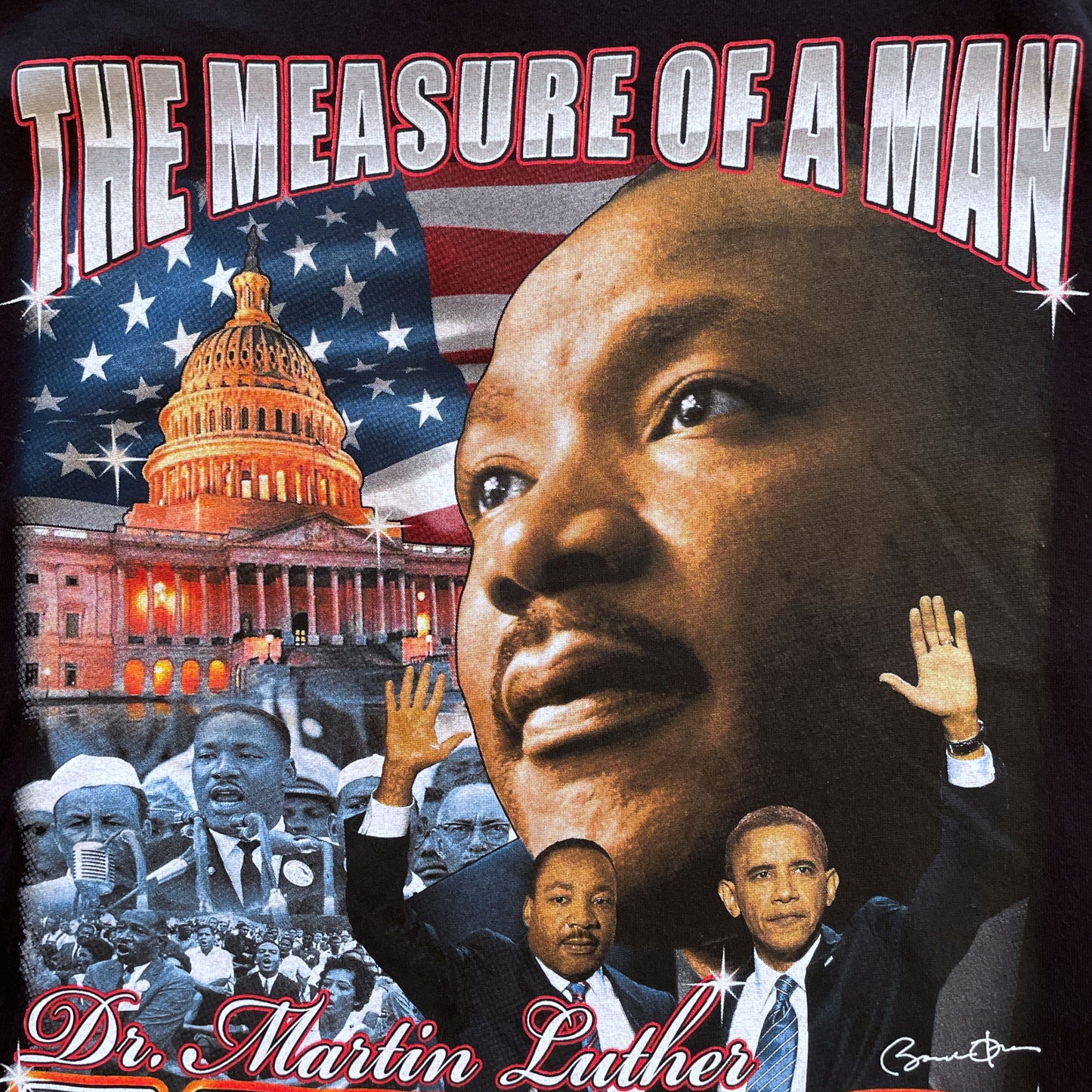 MLK x Obama “Measure of a Man”