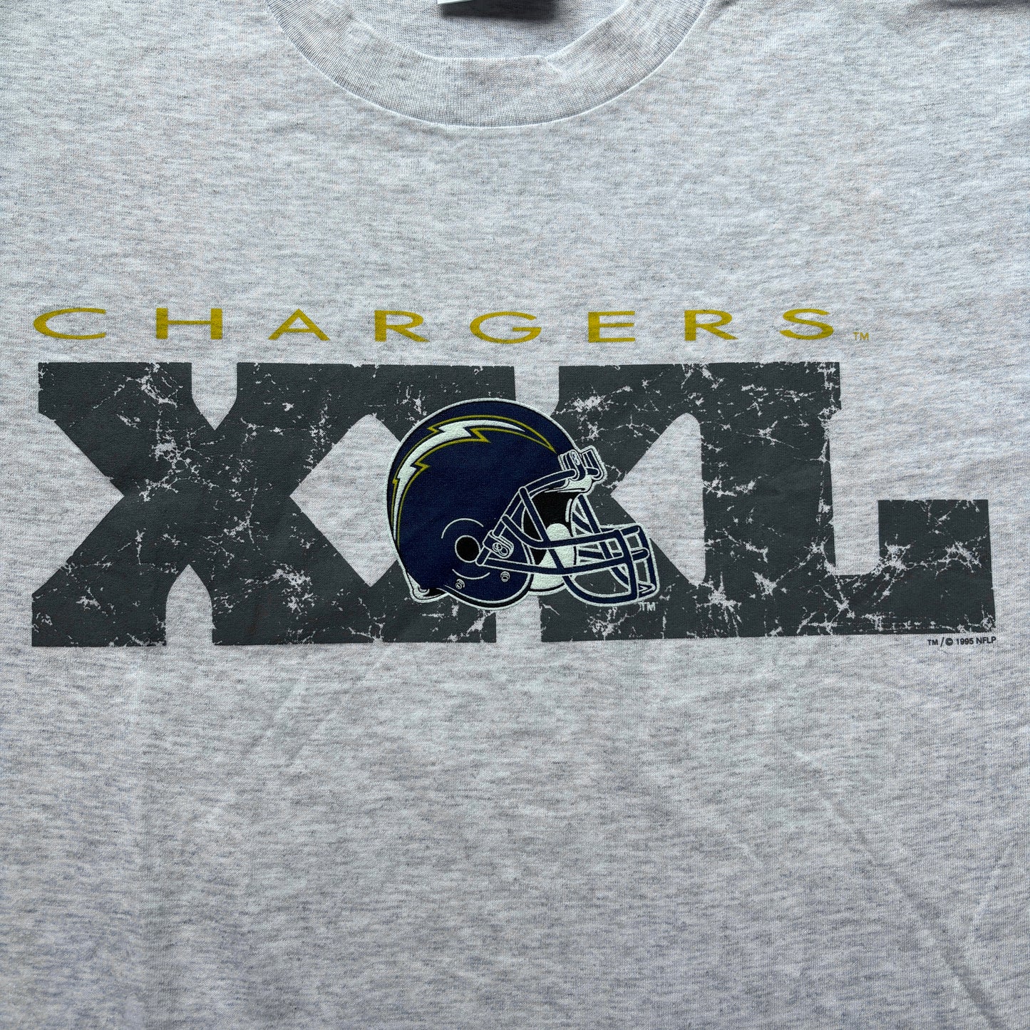 90s San Diego Chargers "XXL" Tee NWT