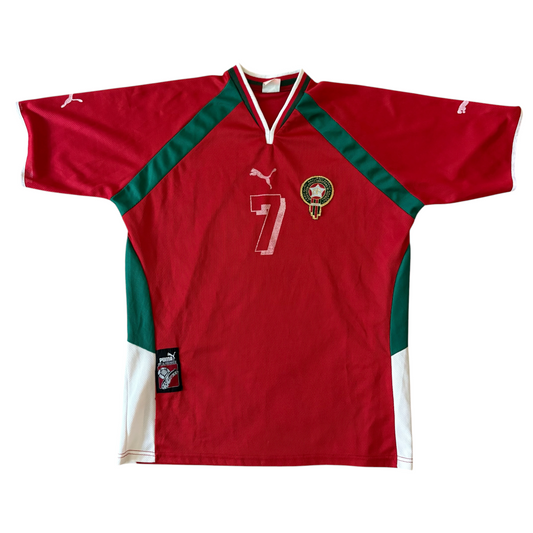 90s Team Morocco Puma Soccer Jersey