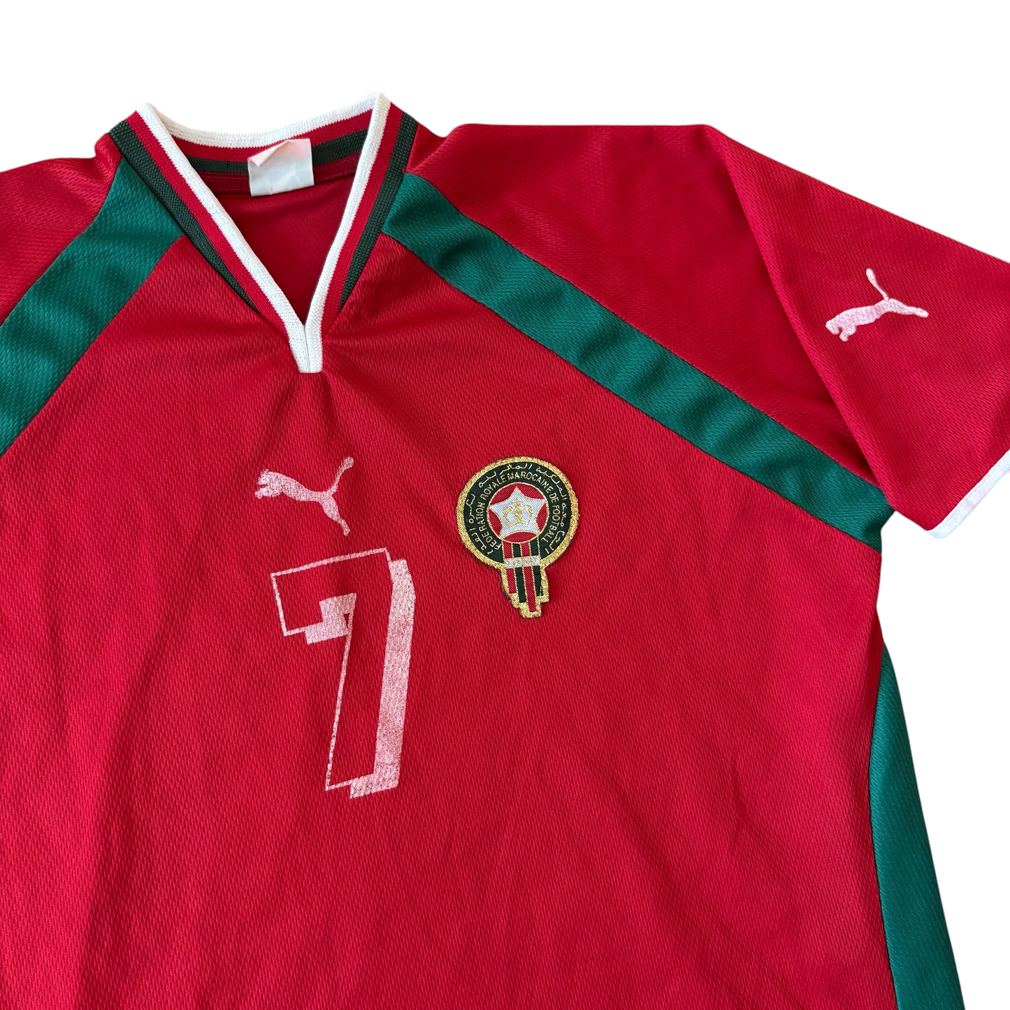 90s Team Morocco Puma Soccer Jersey