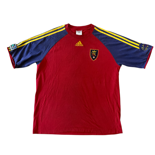 00s Real Salt Lake MLS Adidas Soccer Tee