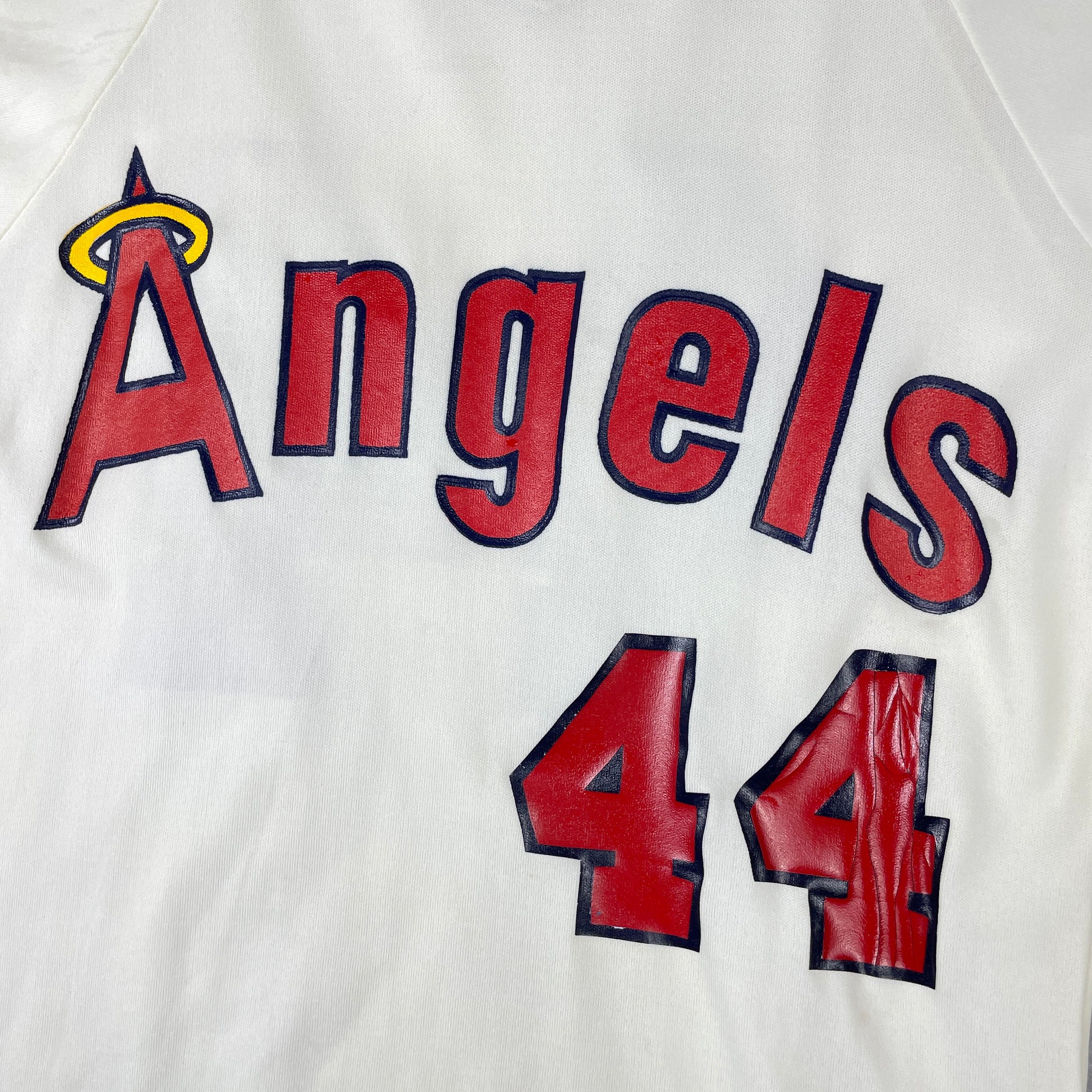 Reggie Jackson Signed Game Used 1980's California Angels Jersey