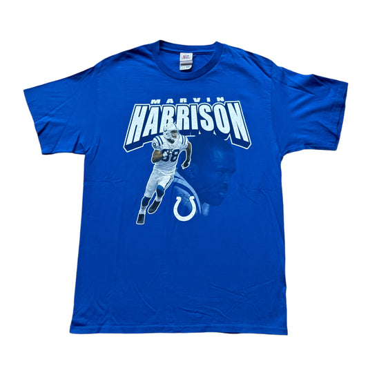 00s Marvin Harrison Indianapolis Colts Player Tee