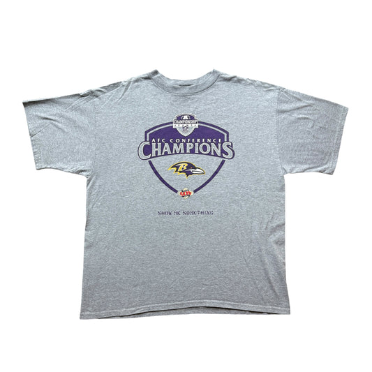 Y2K Baltimore Ravens Conference Champs Tee