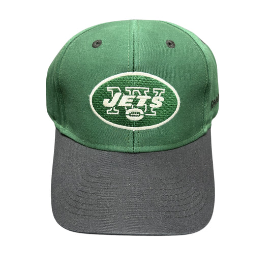 Y2K New York Jets Green/Black Strapback Hat