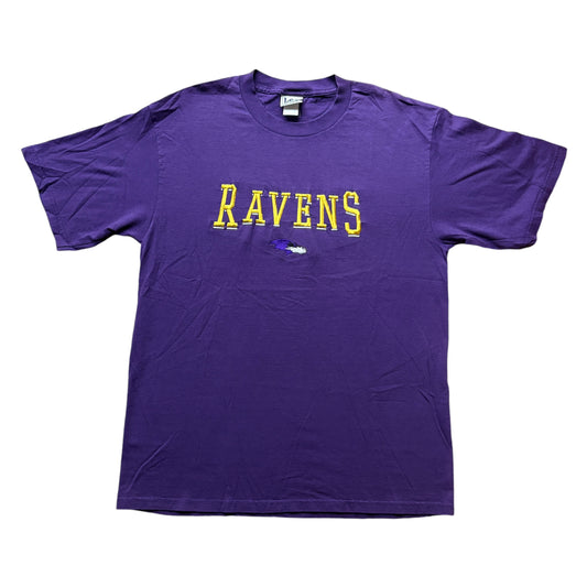 90s Baltimore Ravens Embroidered Tee