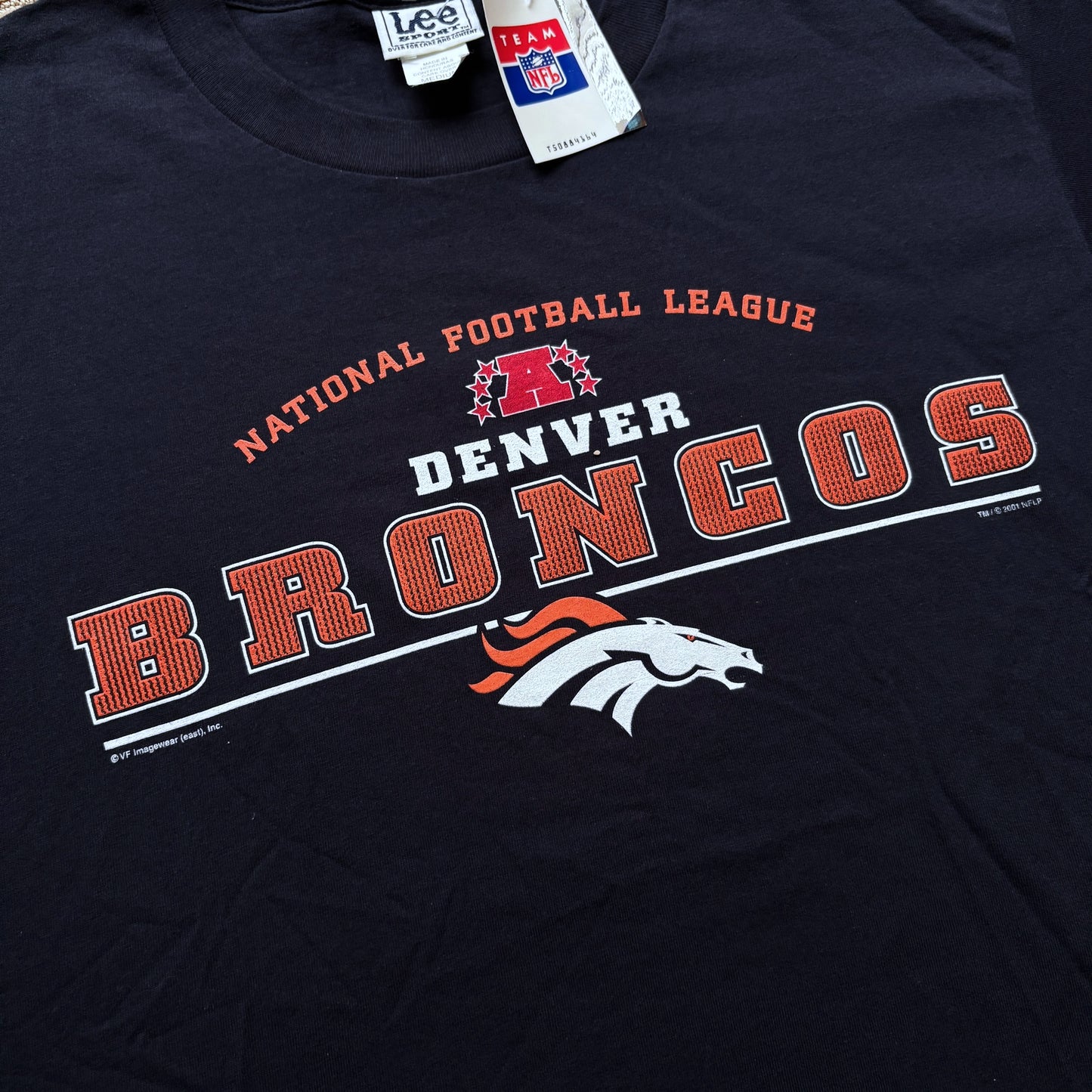 00s Denver Broncos Logo Tee NWT