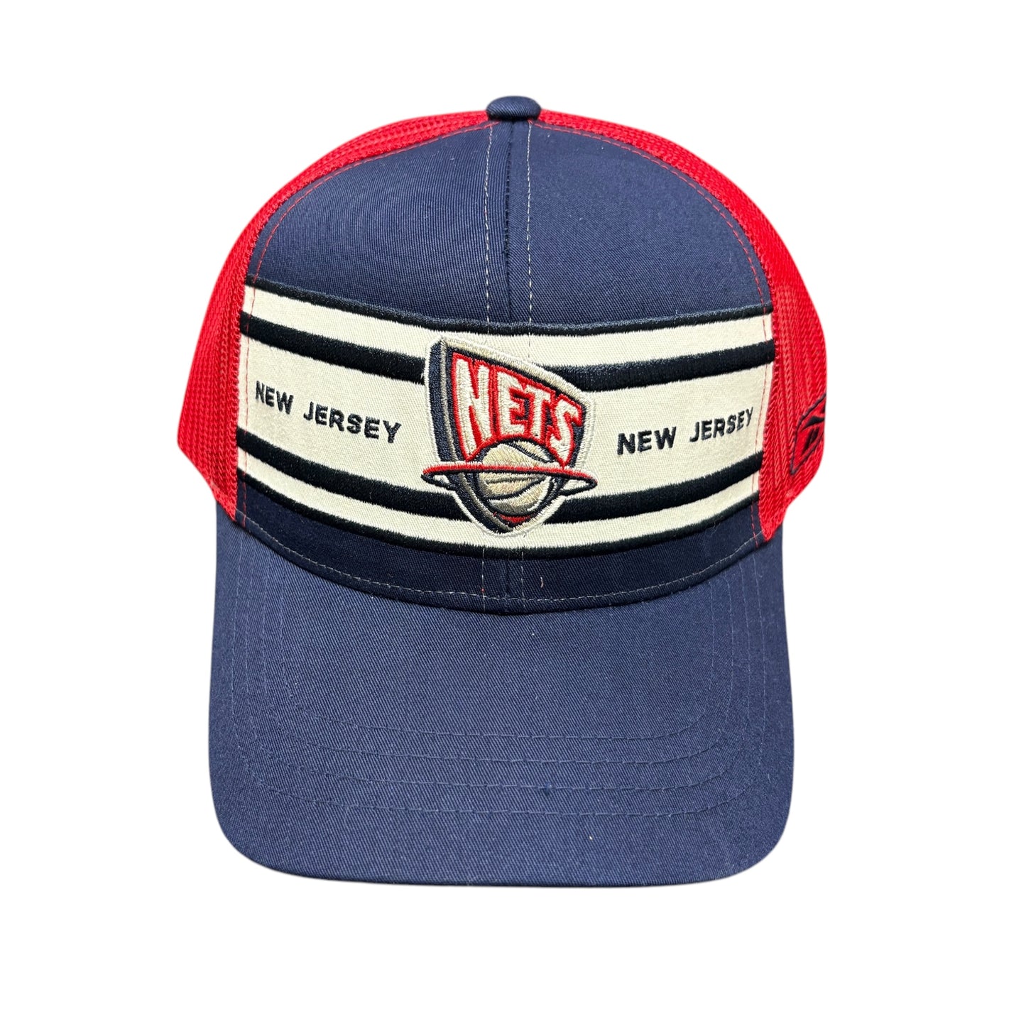 Y2K New Jersey Nets Trucker Snapback Hat